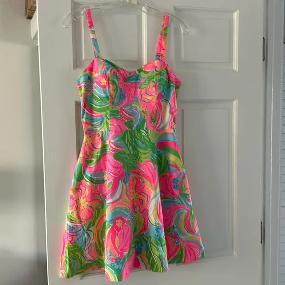 Lilly Pulitzer Mini bustier fit and flare dress - Picture 1 of 6